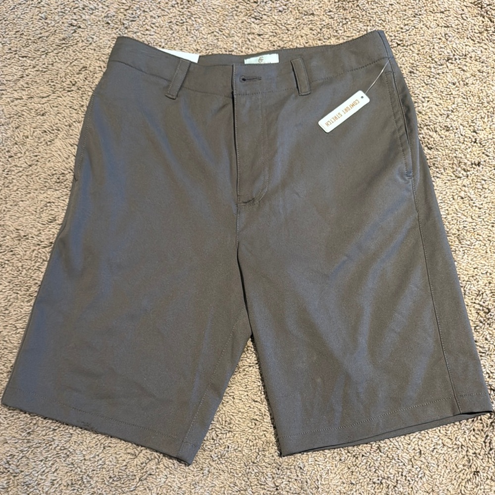 Class Club Gray Boys Shorts Size 16 NWT